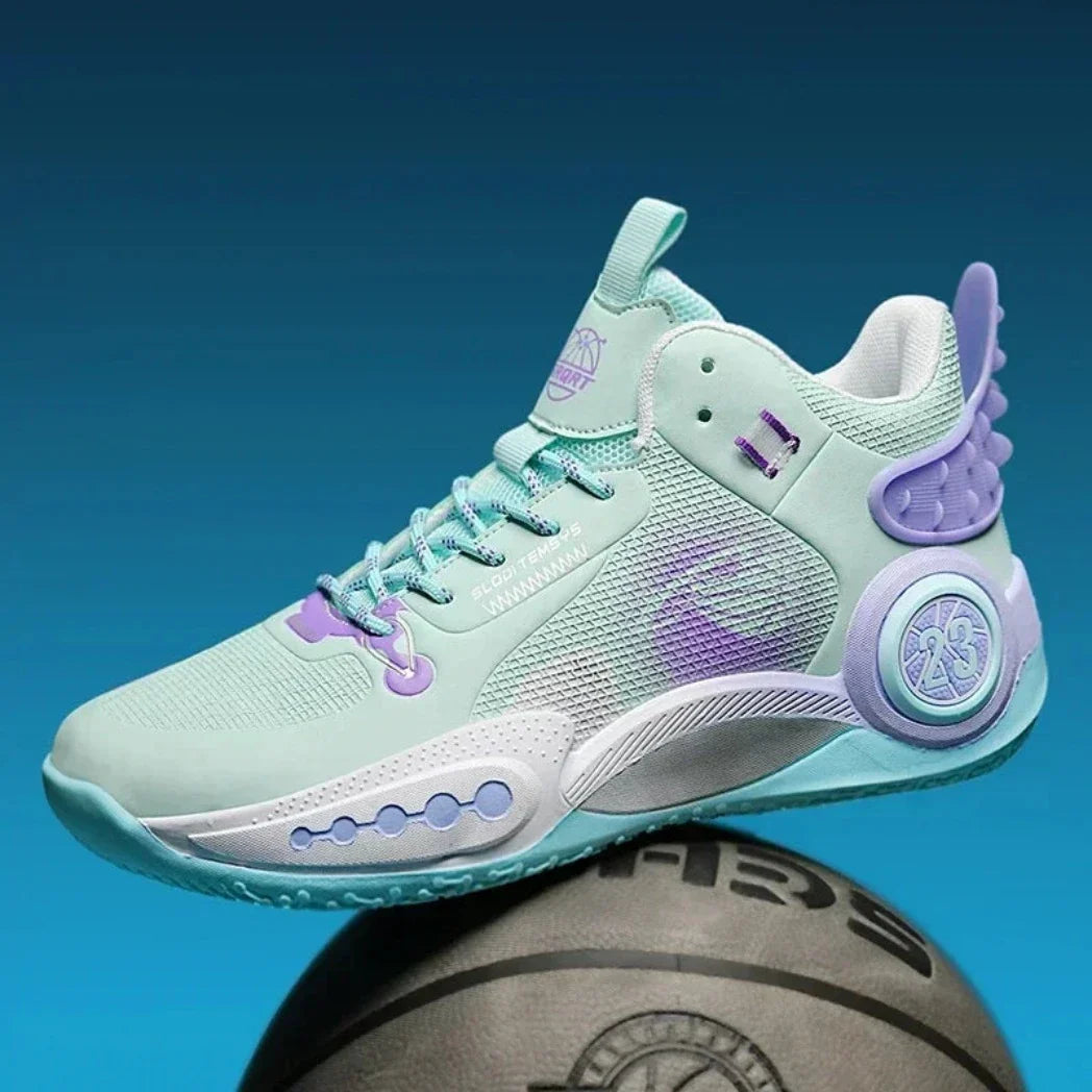BF - Tênis De Vôlei e Basquete SprintFlow  + Meias de Brinde-Verde