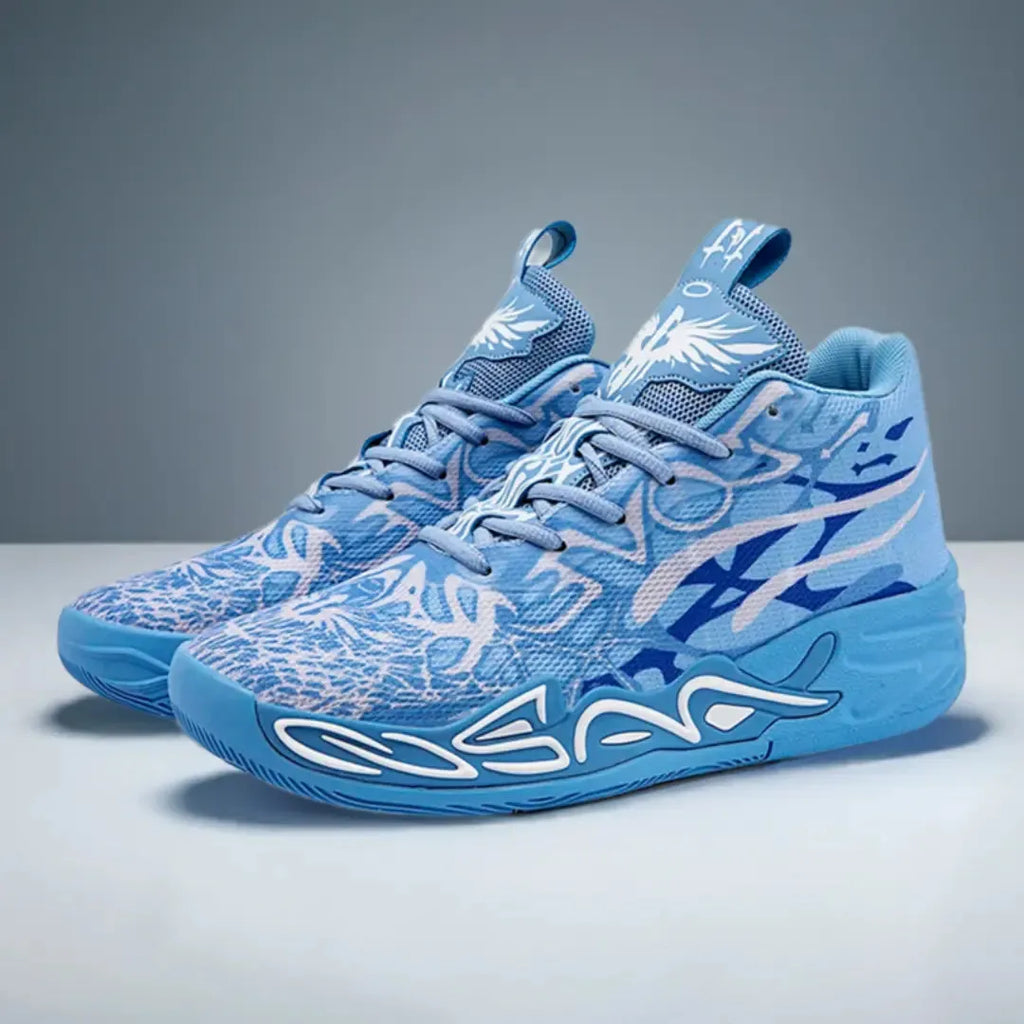 KIT Tênis de Vôlei Impact Blaze + Meias Grátis-Azul