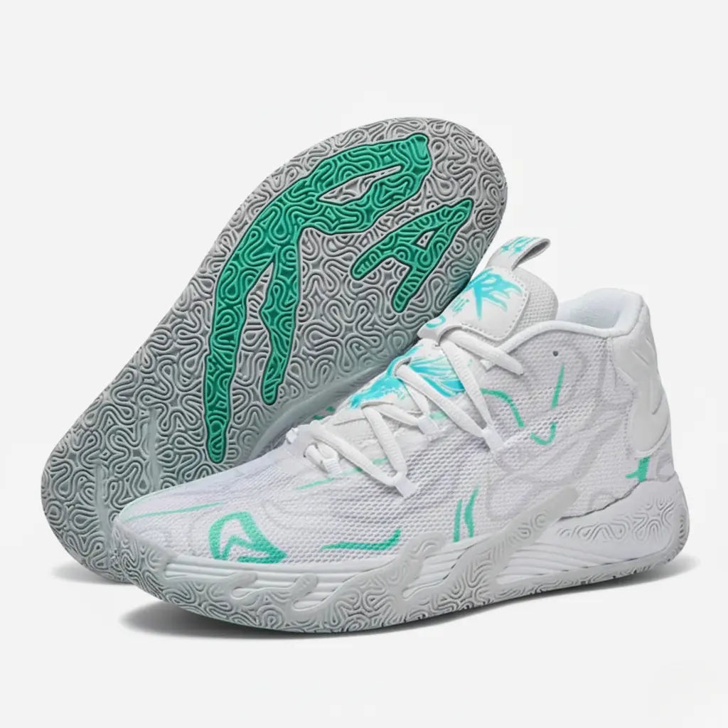 KIT Tênis de Vôlei AeroDunk + Joelheira de Brinde-Branco
