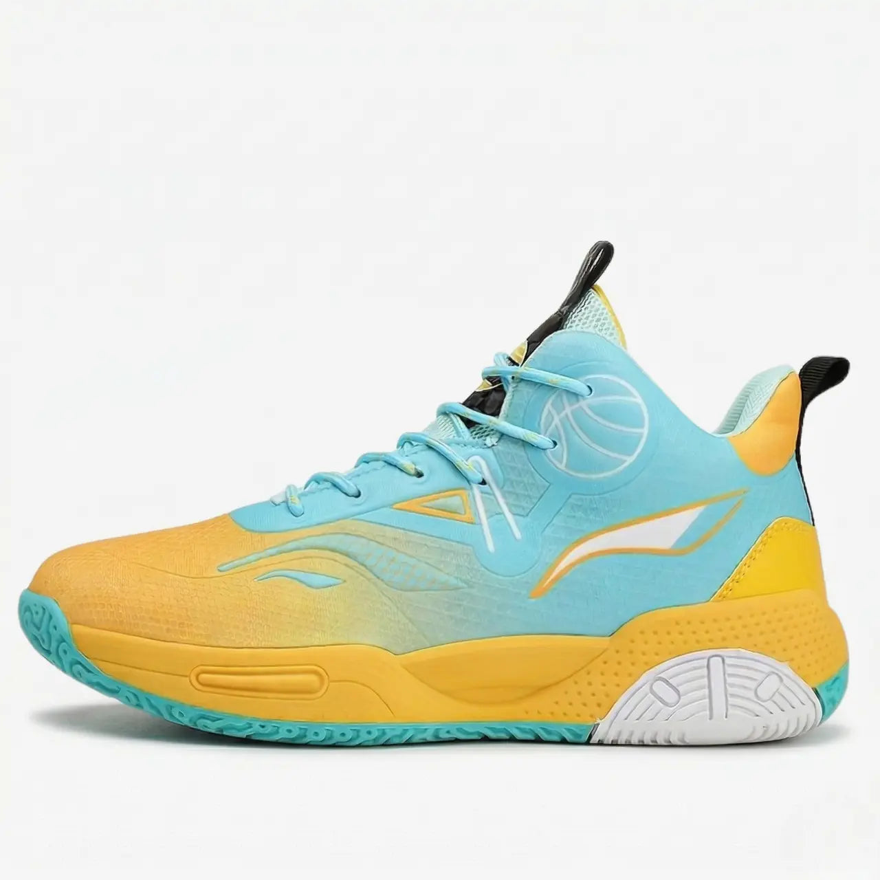 Tênis de Basquete VortexPulse Pro | Alto Desempenho E Antiderrapante-Azul/Amarelo
