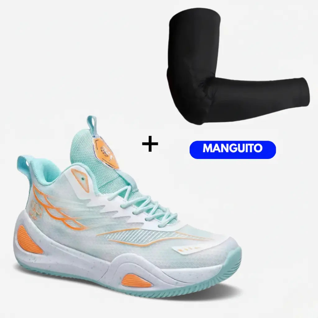 KIT Tênis de Vôlei DunkX + Manguito-Verde