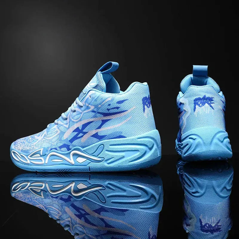 KIT Tênis de Vôlei Impact Blaze + Meias Grátis-Azul