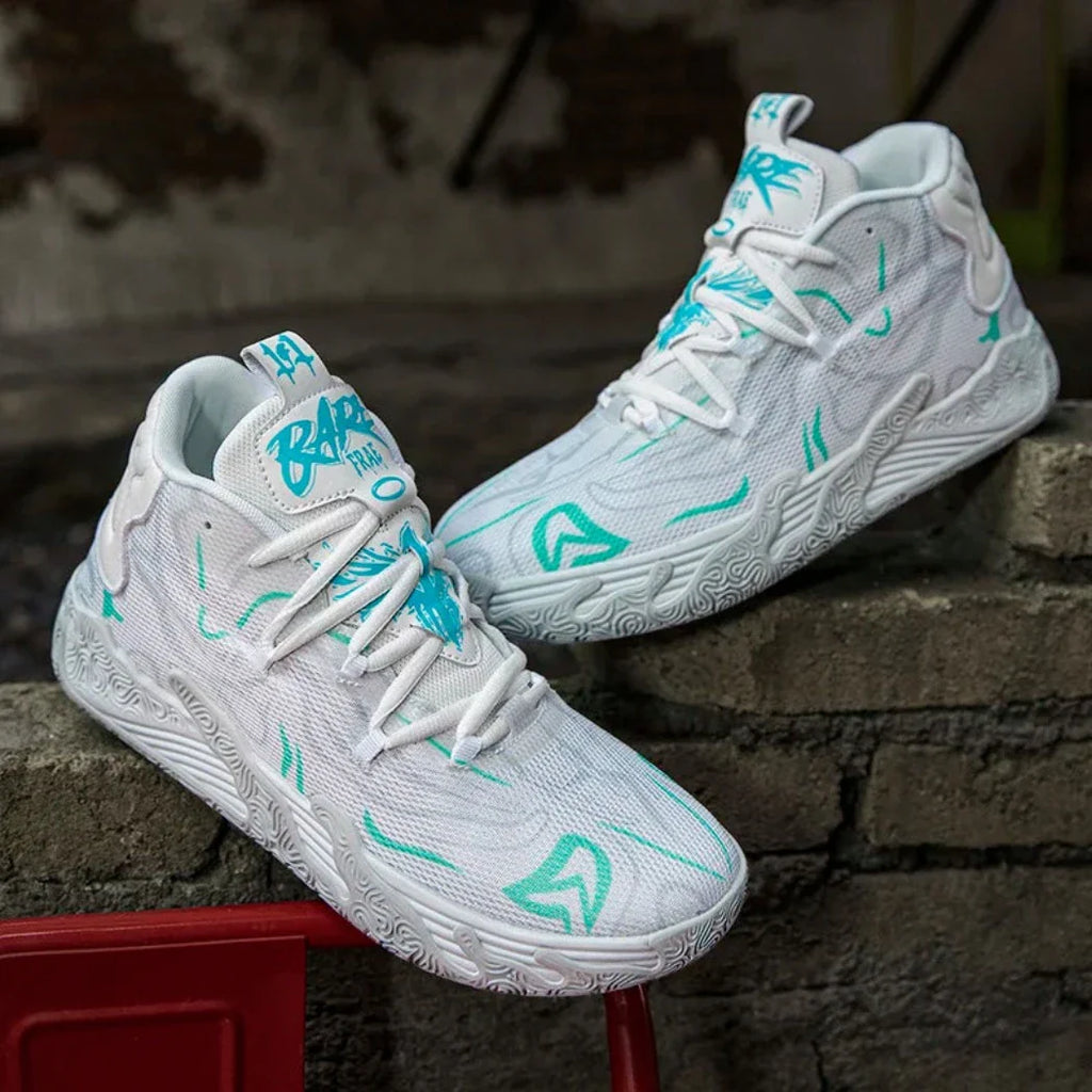 KIT Tênis de Vôlei AeroDunk + Joelheira + Meia + Manguito-Branco