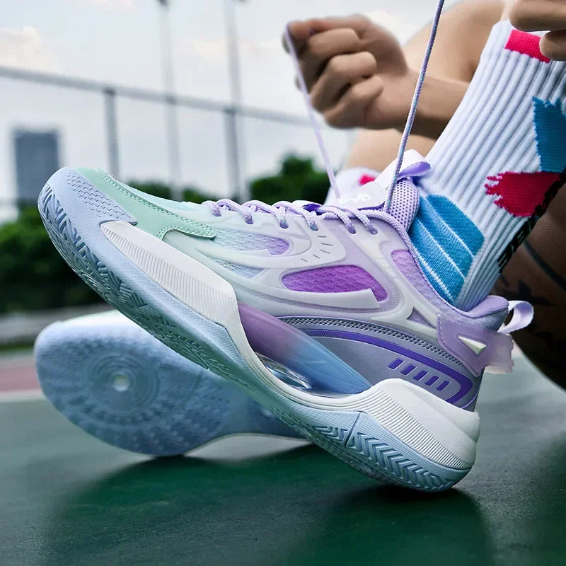 KIT Tênis de Vôlei PowerGrip + Manguito-Roxo